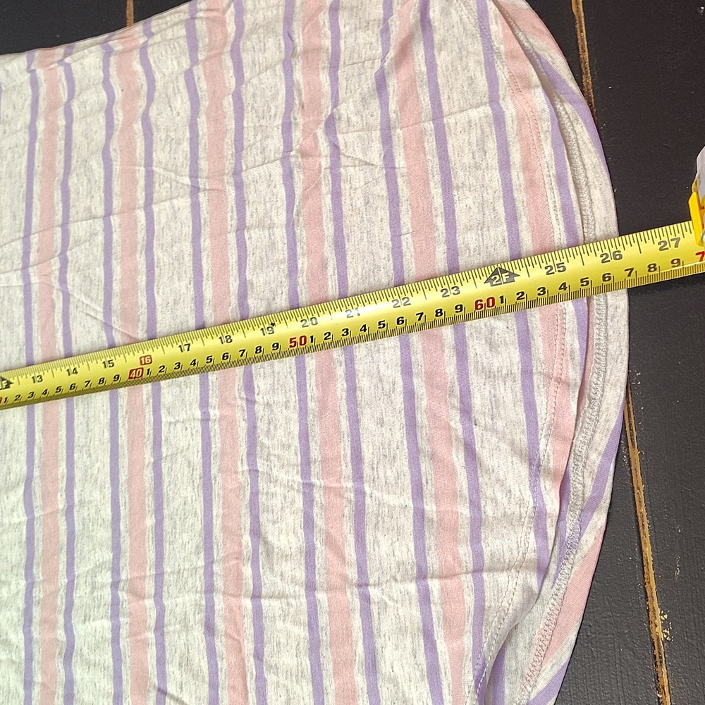 LuLaRoe Randy Multicolor Striped Top - Picture 8 of 13